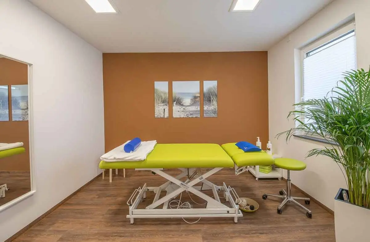 Behandlungsraum Physiotherapie Zwenkau